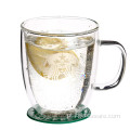 Borosilicato Transparente Resistência ao Calor Caneca De Café